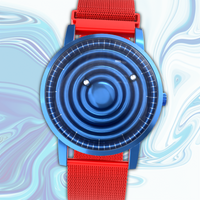 Wave Blue malla roja (con vidrio)