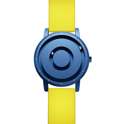 Magneto-Watch-Jupiter-Blue-Silikon-Gelb-Front