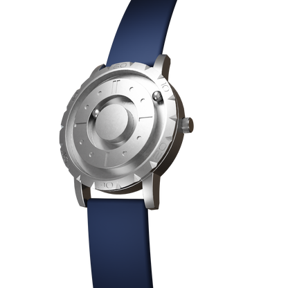 Magneto-Watch-Komet-Silver-Silikon-Blau-Side